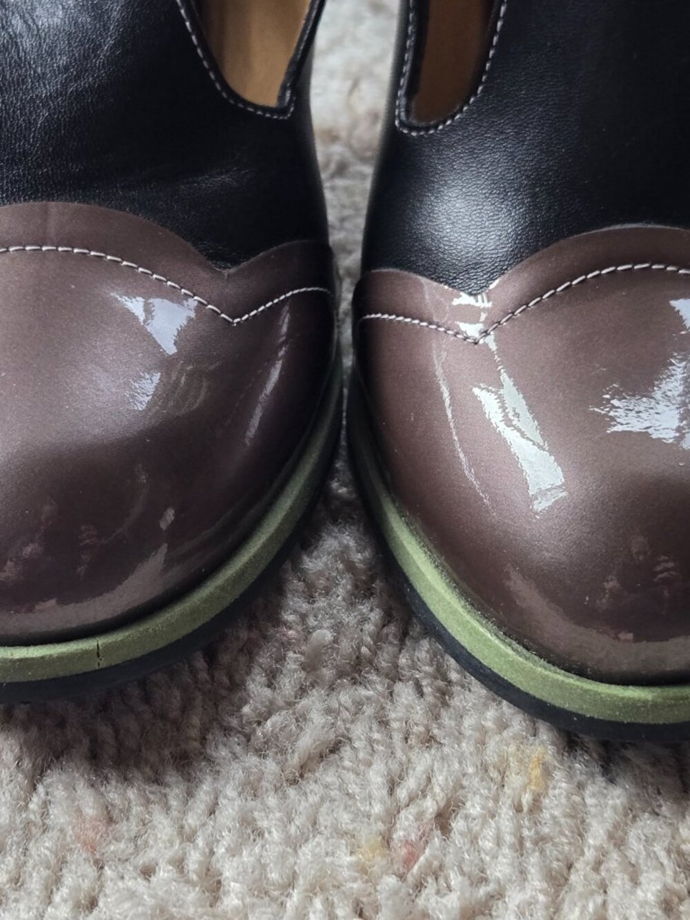 John Fluevog Attic Ilona T-Strap Heels Women's US Size 8.5 - Picture 15 of 16